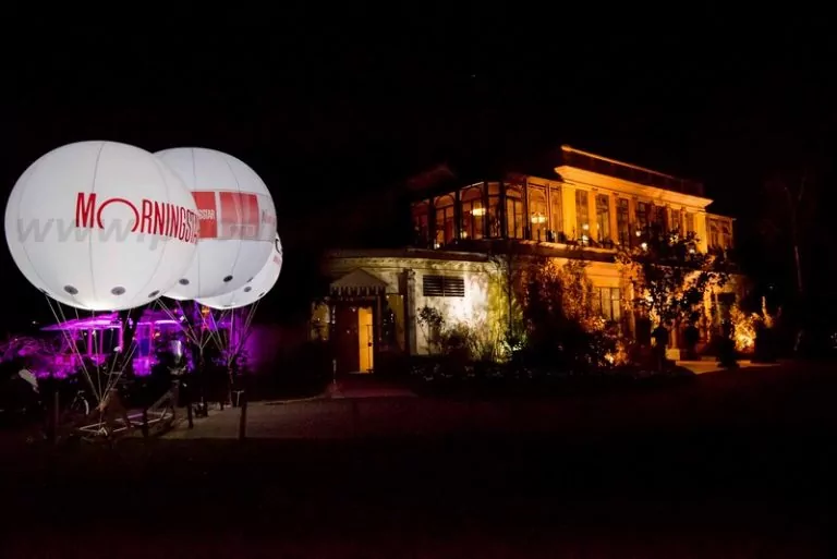 Ballon signalétique morningstar