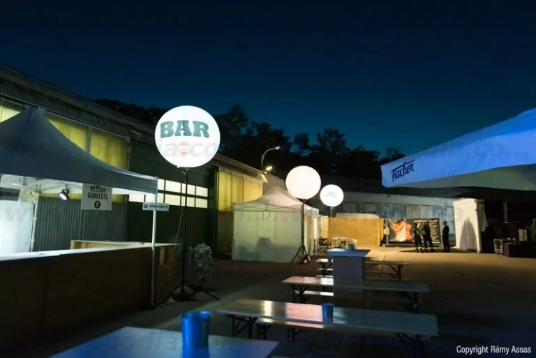 gros ballon à l'air