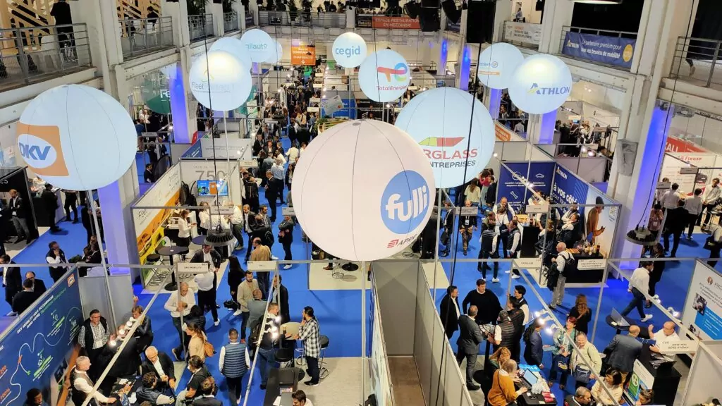 photo vue de haut Flotauto